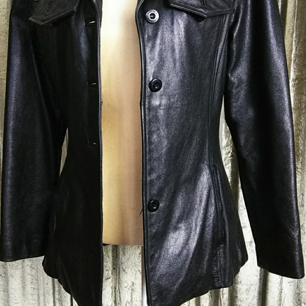 Wilson's Leather Black Maxima Jacket - Picture 3 of 8